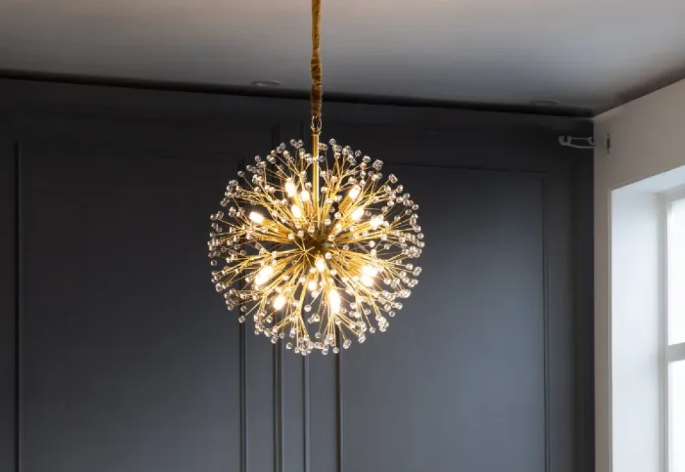 chandelier glass globe