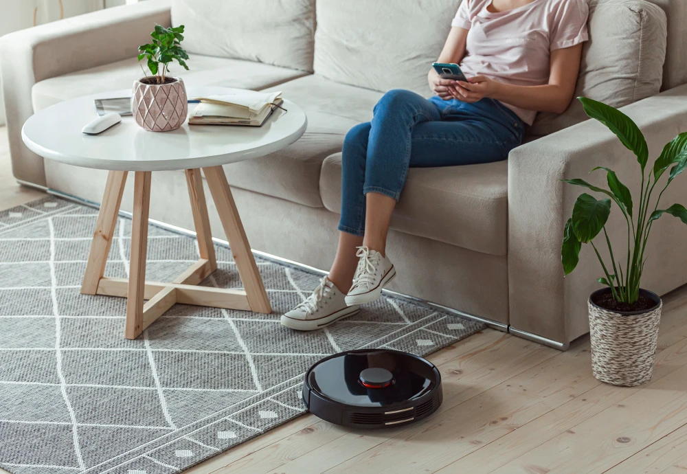 robotic vacuum cleaner with map navigation function
